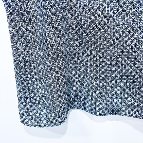 MICHEL STUDIO Grey and black patterned top - Picture 4 of 8